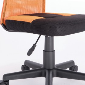 Кресло компактное BRABIX Smart MG-313 (черный, оранжевый) в Вилюйске - vilyujsk.katalogmebeli.com | фото 5