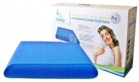 Ортопедическая подушка IQ Sleep (Слип) 570*400*130 мм в Вилюйске - vilyujsk.katalogmebeli.com | фото